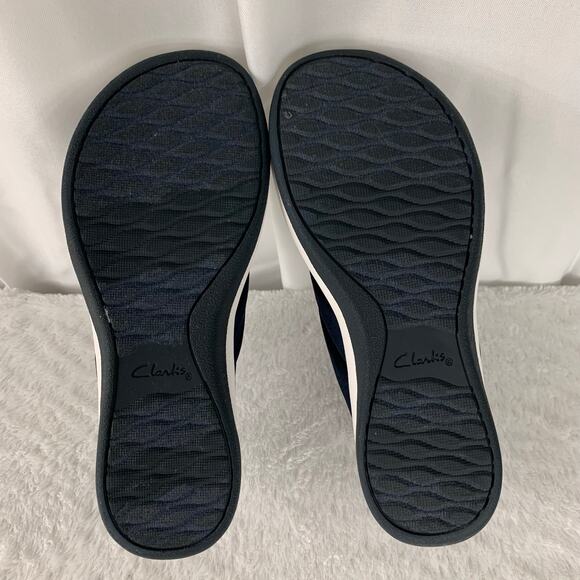 Clarks Women's Cloudsteppers Arla Glison Thong Sandals Size 8 - Picture 7 of 8